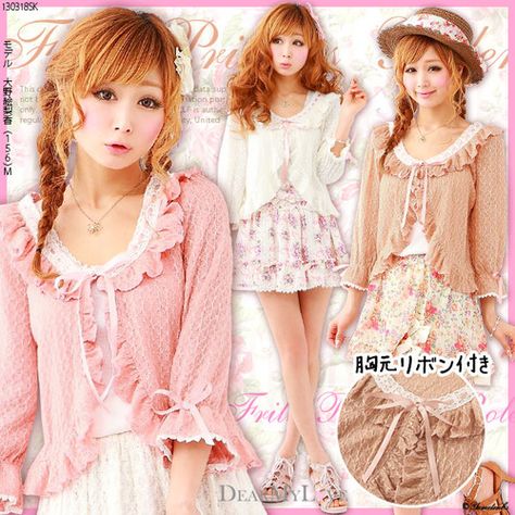 Mori Gyaru inspiration  super cute springy! Gyaru Substyles, Mori Gyaru, Roma Gyaru, Loud Personality, Gyaru Inspiration, Himekaji Gyaru, Himekaji Outfits, Gyaru Kei, Gyaru Brands