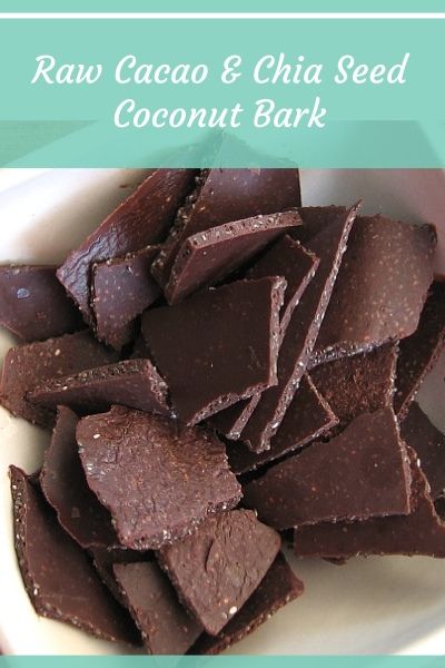 Cacao Chocolate Recipe, Coconut Oil Chocolate Bark, Recipes Using Cacao Powder, Cacao Paste Recipes, Vegan Chocolate Bark, Cacao Dessert Recipes, Raw Cacao Recipes, Coconut Bark Recipe, Thm Chocolate