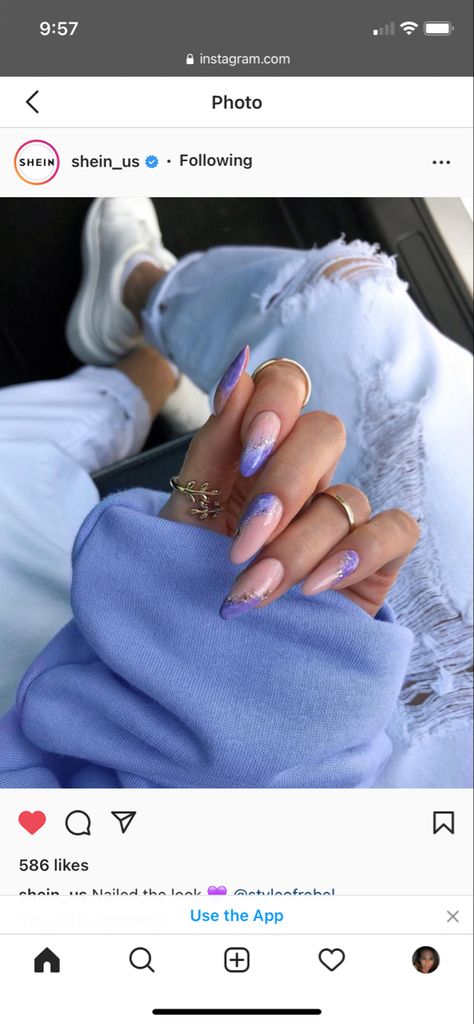 Lilac Marble Nails, Pink And Purple Nails, Purple Marble Nails, Lilac Marble, Boho Nails, Marble Pink, Purple Marble, Nail Patterns, Nails Spring