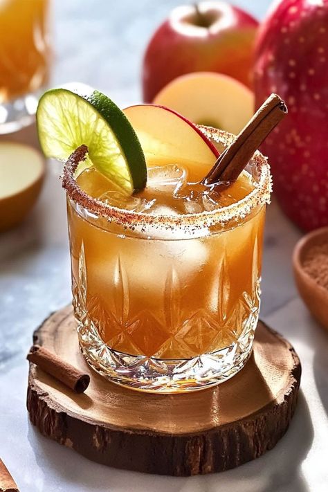 Ideal for cozy gatherings or festive celebrations, the apple cider margarita brings a refreshing twist to the traditional margarita. Fall Margarita Pitcher, Apple Cider Margarita Pitcher, Apple Cider Margarita, Margarita Pitcher, Cider Margarita, Homemade Apple Juice, Roasted Fall Vegetables, Fall Favorites Recipes, Spicy Guacamole