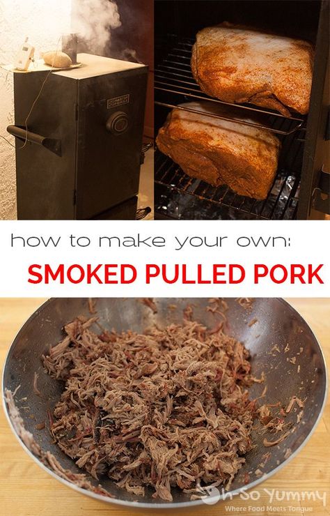 How to make Smoked Pulled Pork: tried and true method explained by Dennis at Oh-SoYummy Smoker Cooking, Smoked Pulled Pork, Keto Diet Breakfast, Keto Friendly Desserts, Low Carb Breakfast Recipes, Low Carb Lunch, Smoker Recipes, Smoked Pork, Smoked Food Recipes