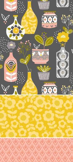 wendy kendall designs – freelance surface pattern designer » fern kitchen Vintage Patterns Design, Surface Pattern Design Inspiration, Kitchen Theme, Spring Pattern, Pattern Design Inspiration, Print And Pattern, Affinity Designer, Animal Illustrations, Flea Market Finds