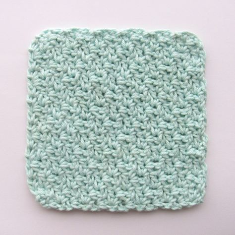 C2c Wattle Stitch, Wattle Stitch Crochet, Type Of Stitches, Crochet Corner To Corner, Crochet Washcloths, Crochet Washcloth, Corner To Corner, Types Of Stitches, Stitch Tutorial