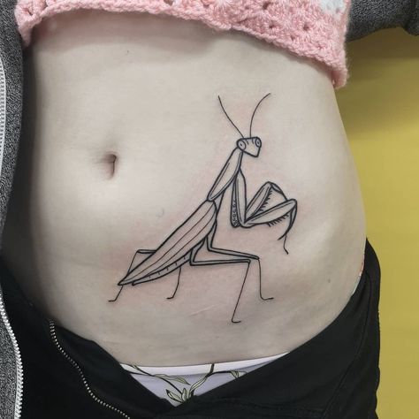 tattoos by sarah on Instagram: “Cheeky praying mantis done for Islay back in August! 🐛 . . . #tttism #edinburghtattoo #TAOT #blackworkerssubmission #darkartists …” Prey Mantis Drawing, Prey Mantis Tattoo, Praying Mantis Tattoo Simple, Praying Mantis Tattoo, Prey Mantis, Mantis Tattoo, Jordan Tattoo, Tattoo Drawing Ideas, Bug Tattoo