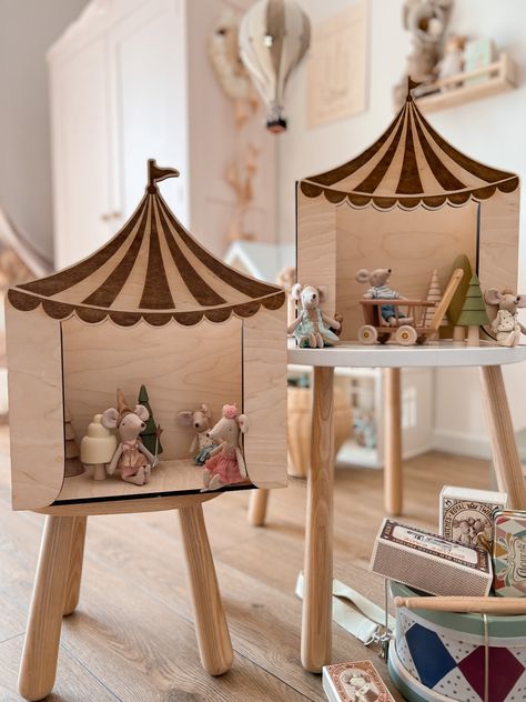 The wooden circus is a cool decor for a kid's room and also a cool game for kids. You can place the circus on a chest of drawers, on the floor, or hang it on the wall. Buy a circus along with other wooden decor - flowers, butterflies, an inscription "you are my sunshine". They will blend perfectly together in the room. | SIZE CIRCUS| ~height 16" ~width 13" ~depth 6" ~thickness 0.24 inches (6 mm, 0.6 cm) | MATERIALS | ~natural birch plywood (without laqcuer, paint or stain) , engraved with a laser machine. | INTERNATIONAL DELIVERY | We use the preparation fulfillment center in the USA for all our orders' nursery decor delivery. It means you will get your order in 7-10 days after shipping despite the fact our shop is located in Eastern Europe. Thanks for shopping! Find us on Instagram @plywo Vintage Circus Nursery, Circus Nursery, Baby Room Wall Decor, Kids Deco, Wall Decor Boho, Nursery Room Design, Baby Room Wall, Nursery Decor Neutral, Boho Nursery Decor