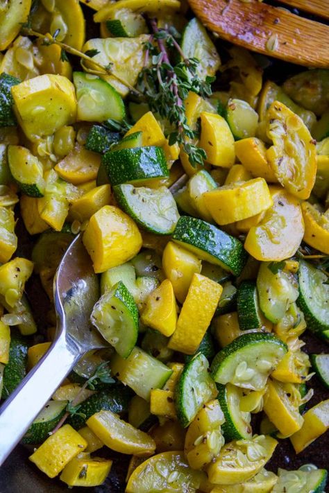 10 Minute Sautéed Zucchini and Squash Side Dish from The Food Charlatan Stir Fry Squash, Food Closet, Indigenous Recipes, Zucchini Garden, Squash Side Dish, Zucchini Side Dish, Sauteed Zucchini Recipes, Zucchini Side Dish Recipes, Recipe Using Zucchini