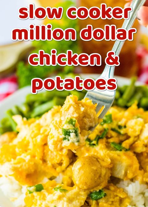 Slow Cooker Million Dollar Chicken, Recipes With Chicken And Potatoes, Frozen Chicken Crockpot Recipes, Slow Cooker Chicken Potatoes, Frozen Chicken Crockpot, Carrots Slow Cooker, Crockpot Chicken And Potatoes, Potato Recipes Crockpot, Meat And Potatoes Recipes