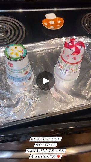 38K views · 10K reactions | Plastic cup ornament craft was a success! Check out a few of the many wonderfully creative cups my students made before winter break! #shrinkydinks #scienceteacher #diy #crafts #plasticcupornament | Miss Sabath | Michael Bublé · Winter Wonderland Melted Plastic Cup Crafts, Plastic Cup Decoration Ideas, Holiday Cup Craft, Sharpie Cup Ornament, Plastic Cup Melted Ornaments, Diy Plastic Cup Ornaments, Plastic Cup Ornaments Melted Ideas, Melt Plastic Cup Ornament, Crafts With Styrofoam Cups