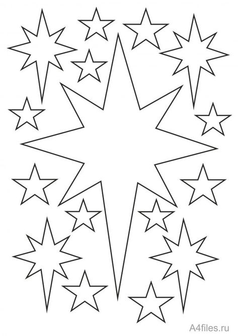 Merry Christmas Coloring Pages, Dot Painting Tools, Outdoor Nativity Scene, Christmas Ornament Template, Outdoor Nativity, Ornament Template, Star Template, Bible Crafts For Kids, Star Of Bethlehem