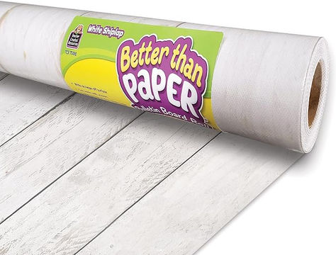 White Shiplap Better Than Paper® Bulletin Board Roll Bulletin Board Trim Set, Bulletin Board Accessories, Better Than Paper, Ocean Classroom, Math Bulletin Boards, Library Bulletin Board, Bulletin Board Paper, Interactive Bulletin Board, Reading Bulletin Boards