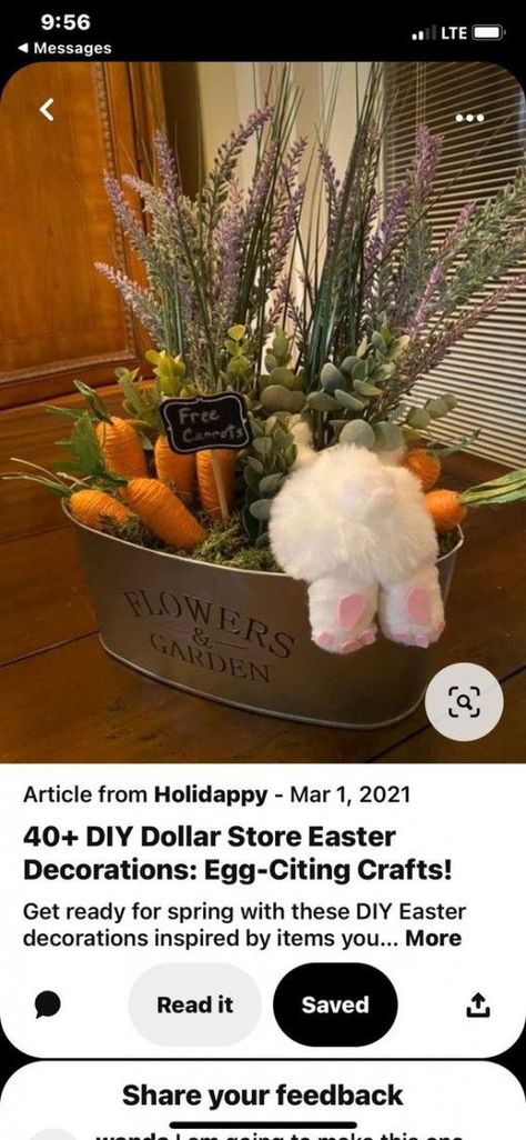 Easy Cute Diy, Bunny Butts, Easter Buffet, Diy Bunny, Easter Nests, Easter Flower Arrangements, Easter Party Decor, Spring Easter Crafts, Christmas Mantel