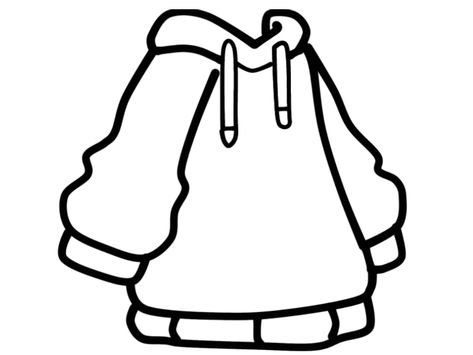 So far, my only hoodie base Chibi Hoodie Drawing, Gacha Clothes Base, Hoodies Drawing, Cartoon Body Base, Hoodie Reference, Hoodie Base, Drawing Chibi, Tshirt Drawing, Diy Kandi Bracelets