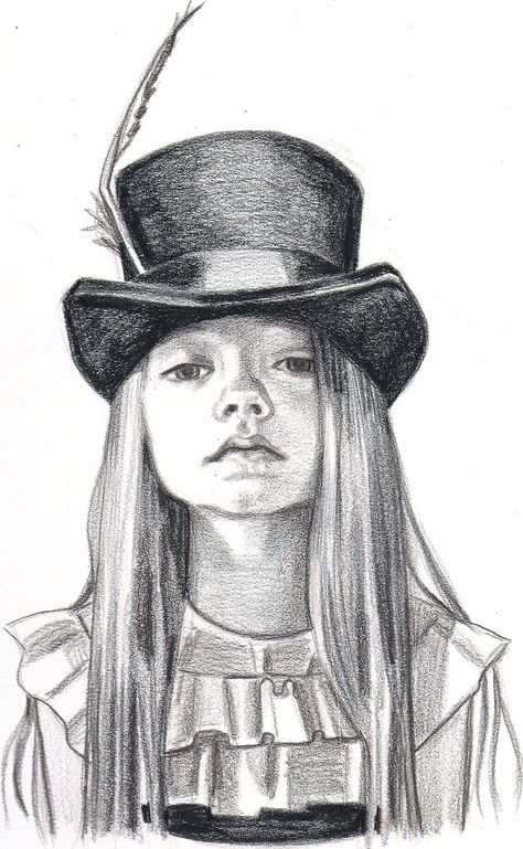 What My Daughter Wore Top Hat Drawing, Hat Drawing, High School Art Projects, Native Wears, Blue Butterfly Wallpaper, Steampunk Hat, Art Drawings Sketches Pencil, Abstract Watercolor Art, Cool Sketches