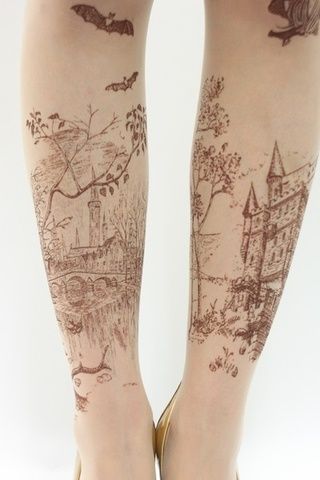 Fairyt tale landscape tattoo | Tattoomagz.com › Tattoo Designs / Ink-Works Gallery › Tattoo Designs / Ink Works / Body Arts Gallery Fairy Tale Tattoo, Brown Tattoo Ink, Browning Tattoo, Landscape Tattoo, Piercing Tattoo, Skin Art, Love Tattoos, Tattoo You, Pretty Tattoos