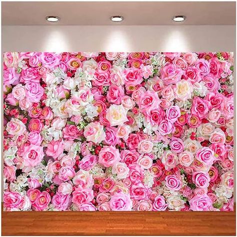 Floral photo backdrop