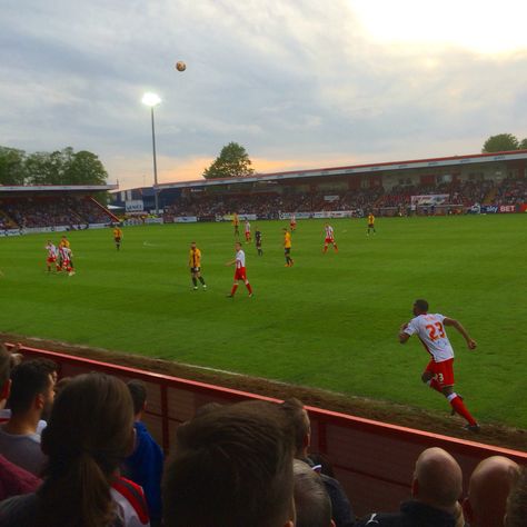 Stevenage vs Southend. 1st leg of the league 2 play-off semi final. Lamex Stadium, Broadhall Way.  Final score 1-1 Sunday League Football, Grassroots Football, Sunday League, Grass Roots, Youth Football, Soccer Coaching, Kids Soccer, Football Kids, Football Coach