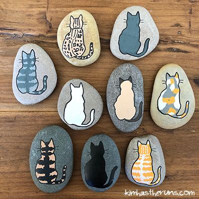 Diy Rock Art, Painted Rock Animals, Rocks Painted, Stone Art Painting, Painted Rocks Kids, Rock And Pebbles, Painted Rocks Craft, Painted Rocks Diy, Rock Painting Ideas Easy