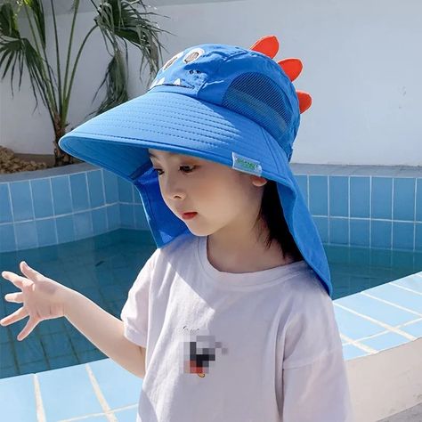 🌞 Protect Your Little Ones: Our Kids Summer Sun Hat with Neck & Ear Cover is here to keep them safe under the sun! 🧢 Adjustable Fit: Ideal for kids from 25 months to 12+ years. 🎨 Cute and Fun: Adorable cartoon patterns that kids will love. 🌟 Ultimate UV Protection: Shields neck and ears from harmful rays. 👫 Unisex and Versatile: Suitable for both boys and girls, perfect for any summer adventure. 🌟 High-Quality Material: Made from durable, UV-protective fabric for maximum comfort. 👒 Don't mi... Summer Cartoon, Wide Brim Sun Hat, Childrens Hats, Summer Sun Hat, Sun Protection Hat, Fisherman Hat, Kids Hats, Summer Baby, Outdoor Kids