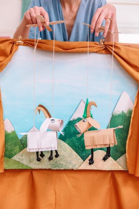 The Sound Of Music Crafts For Kids | studiodiy.com Music Crafts For Kids, Theatre Crafts, Theatre Diy, Puppets For Kids, Puppets Diy, Kids Studio, Music Crafts, The Sound Of Music, Puppet Crafts