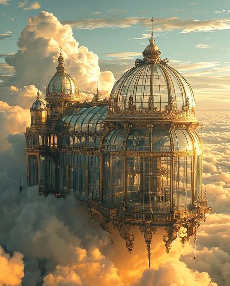 Cloud Palace, Sky Palace, Mind Palace, 2160x3840 Wallpaper, Concept Board, Fantasy City, Fantasy Castle, Fantasy Places, Fantasy Art Landscapes