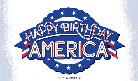 Happy birthday america lettering #AD , #Paid, #Affiliate, #birthday, #america, #lettering, #Happy Happy Birthday America, Quote Happy, Mo Design, Educational Projects, Happy Birthday Images, Layout Template, Birthday Images, Design Background, White And Red