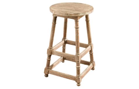 Winslow Barstool - Weathered Sand Luxury Bar Stools, Rustic Bar Stools, Cottage Cozy, Carving Techniques, Mobile House, Counter Stools Backless, Unique Furniture Design, Luxury Bar, House Dining Room