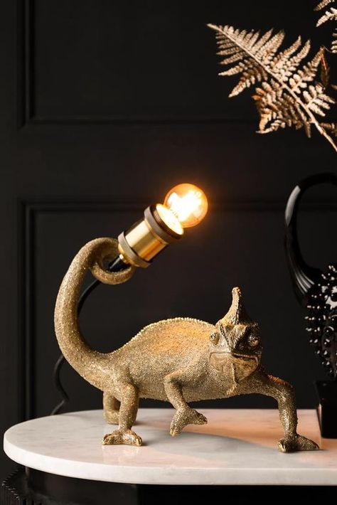 Quirky Table Lamp, Creative Table, Animal Lamp, Unique Table Lamps, Rockett St George, Cerámica Ideas, Quirky Decor, Modern Lamp, St George