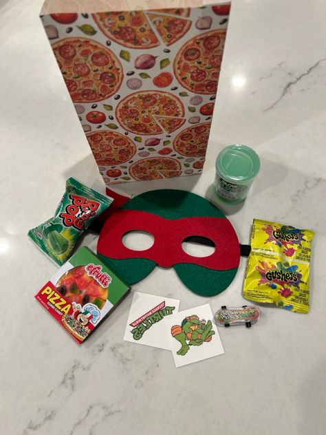 Tmnt Goodie Bags, Tmnt Party Favors, Ninja Turtle Party Favors, Birthday Party Goodie Bags, Tmnt Birthday, Ninja Turtles Birthday Party, Tmnt Party, Ninja Turtle Birthday, Gummy Candy