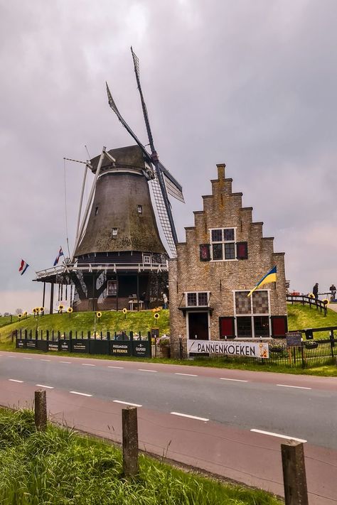 The Museumstoomtram is a unique way to experience the tulip fields in the Netherlands. Their historic steam tram takes you through the beautiful countryside along the railway between Hoorn and Medemblik, passing by the tulip fields during tulip season. Hoorn Netherlands, Tulip Season, Old Windmills, North Holland, Beautiful Countryside, Netherlands Travel, Tulip Fields, Instagrammable Places, In Full Bloom