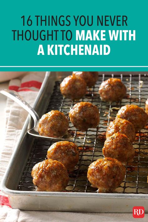 Kitchenaid Hacks, Kitchenaid Mixer Recipes, Kitchenaid Stand Mixer Recipes, Cafe Building, Kitchenaid Recipes, Stand Mixer Recipes, Kitchenaid Professional, Kitchen Aide, Electric Skillet Recipes