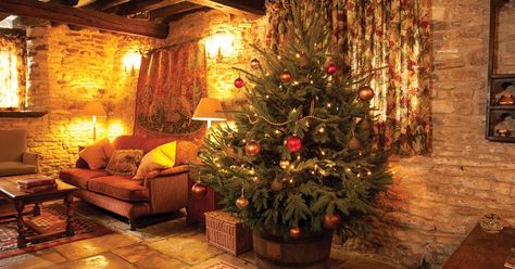 Let the professionals wrestle with the turkey this year and treat yourself to a Christmas break. Here’s our guide to some local crackers... English Cottage Christmas, Christmas In England, British Christmas, English Christmas, Warm House, Cosy Christmas, Cottage Christmas, Christmas Cottage, Christmas Decorations Bedroom