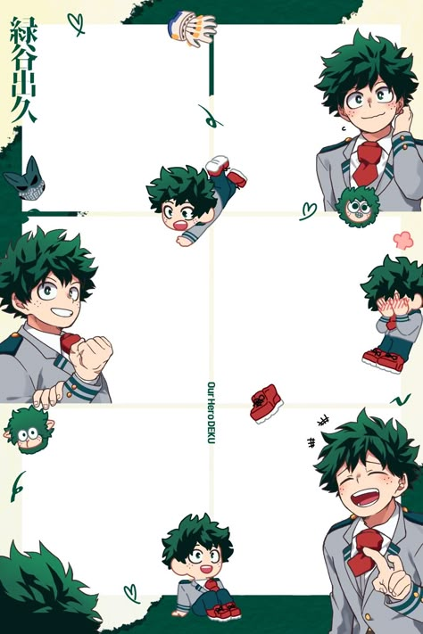 Mha Wallpaper Aesthetic Deku, Cute Anime Aesthetic, Deku Midoriya, Anime Aesthetic Wallpaper, Academia Wallpaper, Anime Ideas, Midoriya Izuku, Boku No Hero Academia Funny, Izu