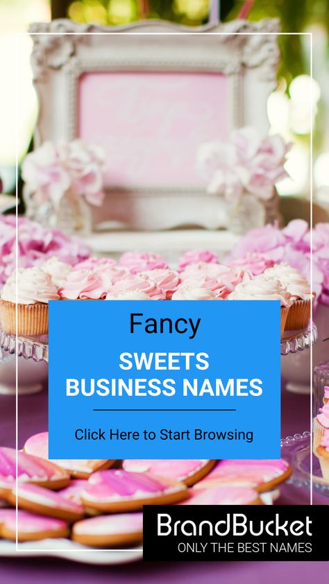 Are you looking for a sweet name for your candy shop? We have plenty of options to pick from! Choose a premium brandable name here! Candy Shop Business, candy shop names ideas, names for candy shop, cute candy shop names, candy shop ideas name, candy shop business names, name of candy shop, name candy shop Sweets Business Name Ideas, Bakeshop Names Ideas, Sweet Shop Names Ideas, Dessert Shop Names Ideas, Candy Shop Ideas, Bakery Names Ideas Unique, Bakery Shop Names, Buisness Name Ideas, Cake Shop Names