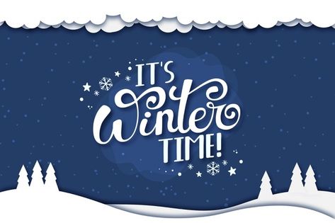 It's winter time lettering Free Vector | Free Vector #Freepik #freevector #winter #snow #typography #text Snow Typography, Beauty Care Design, Recipe Book Design, Pop Art Collage, Flower Background Iphone, Friends Scenes, Planner Icons, Fb Cover Photos, Winter Books