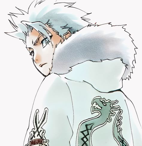 Toshiro Hitsugaya, Bleach Anime Art, Bleach Art, Bleach Manga, Bleach Anime, Anime Pfp, An Anime, Profile Pictures, Manga Art