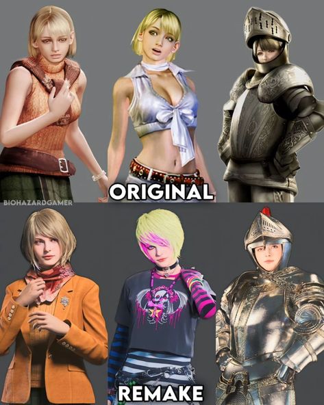 Resident Evil Genderbend, Re4 Ashley Graham, Resident Evil 4 Original, Ashley Re4, Ashley Resident Evil, Resident Evil 4 Ashley, Evil Pictures, Resident Evil Funny, Snowflake Dress