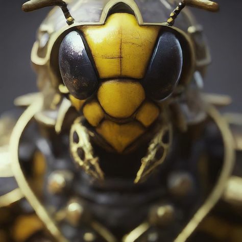 Warrior Bee 🐝 #bee #bumblebee #warrior #art #3dart #render #ai #aiart #gameart #characterdesign #character Warrior Art, Bee Bee, Bee, Quick Saves, Art