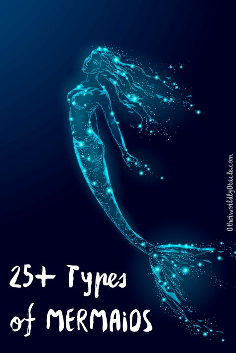 Different Kinds Of Mermaids, Different Types Of Mermaids, Mermaid Powers, Mermaid Spirit, Mermaid Aesthetics, Fantasy Mermaid Art, Types Of Fantasy Creatures, Mermaid Types, Deep Sea Siren