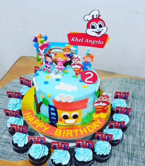 Jollibee And Friends, 2023 Cake Design, Jollibee Cake, Friends Cake Design, Feelings Preschool, 2023 Cake, Cake Designs For Boy, Cake Design Ideas, Friends Cake