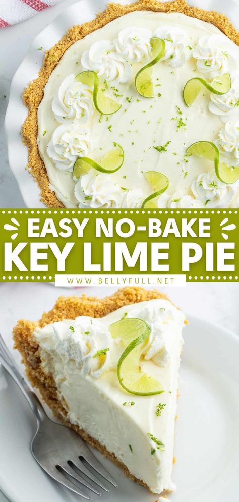 Key Lime Pie Recipe Easy, Key Lime No Bake, No Bake Pie Recipes, Key Lime Pie Recipe No Bake, Lime Dessert Recipes, Summer Desserts Gluten Free, Summer Desserts Healthy, Key Lime Desserts, Key Lime Pie Easy