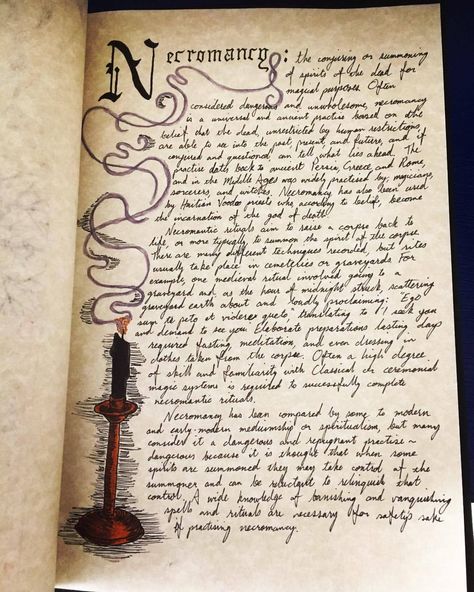 cunningcelt: “Necromancy page in my Book. . . . . . #spellbook #practicalmagic #witchesofinstagram #grimoire #bookofshadows #bookofshadowspages #grimoirepages #necromancy #charmedbookofshadows #charmedreplica #watercolour #witchcraft... Weather Witch, Charmed Book Of Shadows, Magic Spell Book, Grimoire Book, Elder Futhark Runes, Magic Squares, Futhark Runes, Wiccan Spell Book, Magick Book