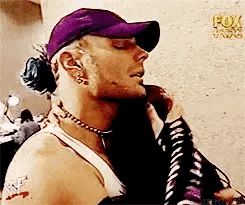 Jeff Hardy Gif, Jeff Hardy 90s, Wwf Aesthetic, Team Xtreme, Wwe Shawn Michaels, Erron Black, Wwe Jeff Hardy, Matt Hardy, Adam Copeland