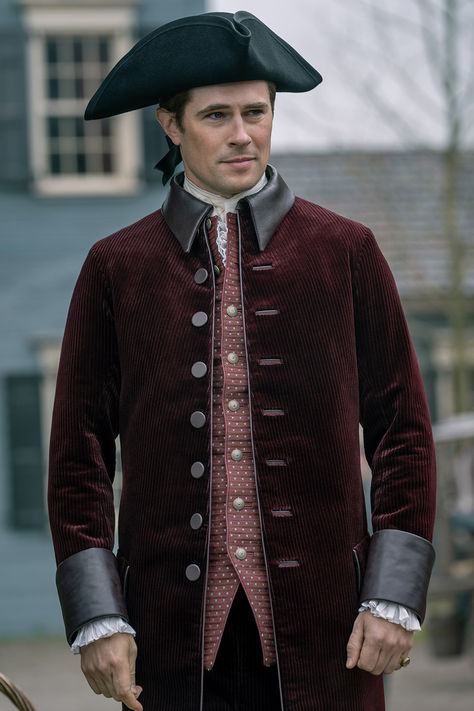 David Berry as Lord John Grey in Outlander Season 7. Outlander Lord John Grey, David Berry Lord John Grey, John Grey Outlander, Lord John Grey Outlander, Outlander Season 7, Jamie Outlander, David Berry, Claire Randall, Lord John