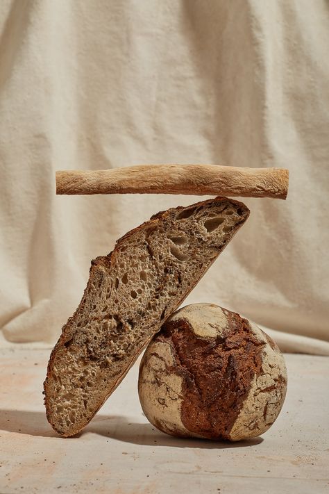 Bread Still Life, Bread Packaging, Food Art Photography, Bakery Branding, Bread Art, Still Photography, Artisan Bread, Daily Bread, Sourdough Bread