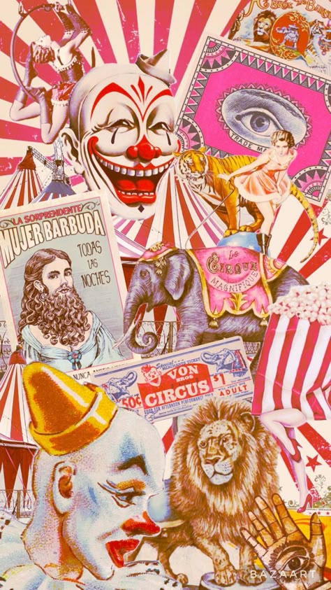 Victorian Circus, Haunted Carnival, Creepy Circus, Circus Posters, Old Circus, Vintage Circus Posters, Circus Aesthetic, Creepy Carnival, Halloween Circus