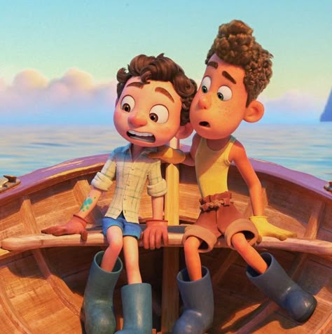 Luca X Alberto, Lucas Movie, New Disney Movies, Gay Fish, Boy Fishing, Animation Movie, Pixar Movies, The Best Films, Character Wallpaper