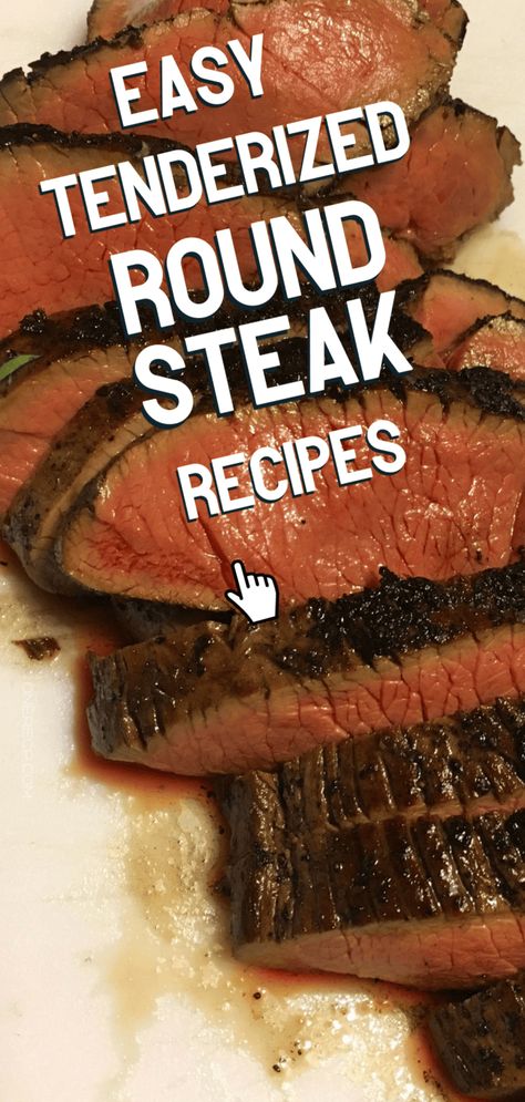 12 Ideas for Tenderized Round Steak Recipes https://onerecp.com/blog/tenderized-round-steak-recipes-ideas/ Beef Eye Round Steak, Tenderized Round Steak Recipes, Beef Round Steak Recipes, Round Eye Steak Recipes, Keto Alternatives, Beef Bottom Round Steak, Top Round Steak Recipes, Round Steaks, Tenderized Round Steak