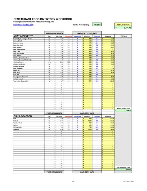 Daily Restaurant Inventory - How to create a Daily Restaurant Inventory? Download this Daily Restaurant Inventory template now! Restaurant Inventory Templates, Food Inventory List, Restaurant Inventory, Inventory List Template, Restaurant Training, Menu Engineering, Food Inventory, Healthy Weekly Meal Plan, Inventory Printable