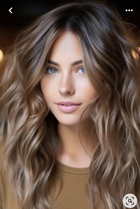 Blind To Brown Hair, Balayage Hair Mocha, Brown Hair Balayage Medium Length, Hair Colour Blue Eyes, Summer Highlights For Dark Hair, Cool Brown Hair Color With Highlights, Mouse Brown Hair Balayage, Cool Mocha Brown Hair, Warm Brunette With Highlights