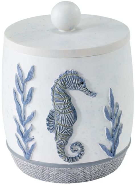 Decorative Coastal Jars & Canisters Jar Storage, Storage Canisters, Apothecary Jars, Decorative Storage, Canisters, Storage Containers, The Kitchen, Bath